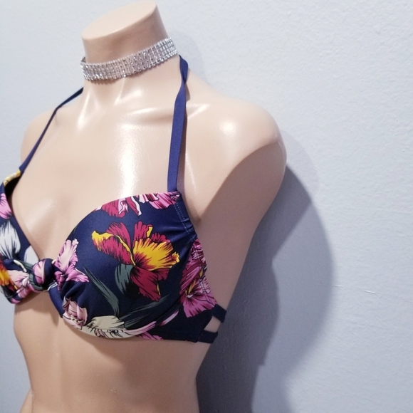 NEW Kona Sol halter bikini swim top SMALL - Picture 2 of 5